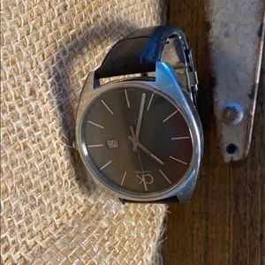 CALVIN KLEIN
Exchange Black Dial Men's Watch